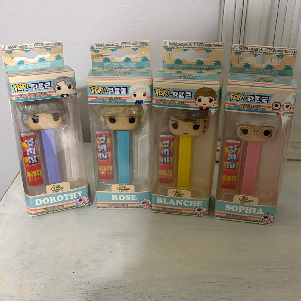 Funko Pop! PEZ Golden Girls Dispenser Set - Multicolor